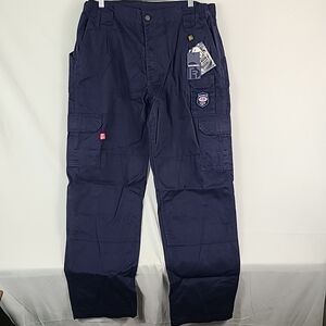 NEW Bocomal Flame Resistant FR Field Cargo Pants Navy Mens Sz 40x34